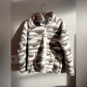 Columbia Winter Pass Sherpa Zip Up Jacket Women’s Size Small